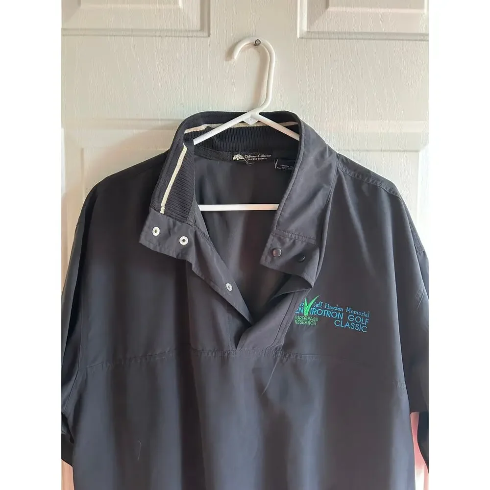 Men’s Clubhouse Collection Player’s Edition Golf ⛳️ SS Shirt Shacket size Large